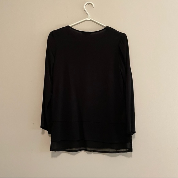 MASSIMO DUTTI BLACK TOP - Picture 5 of 7